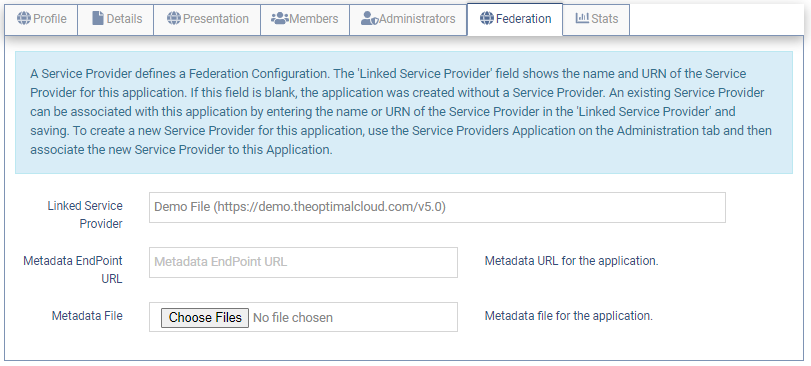 Create App Fed Metadata File 2