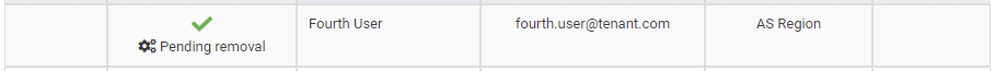 Remove Org Member Pending