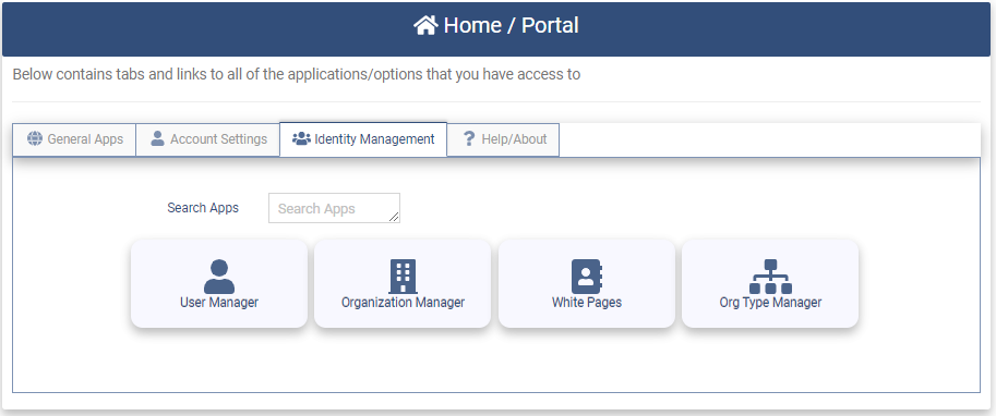 White Pages IDM tab