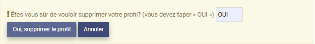 Remove My Profile Highlighted msg