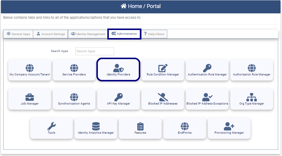 Identity Providers