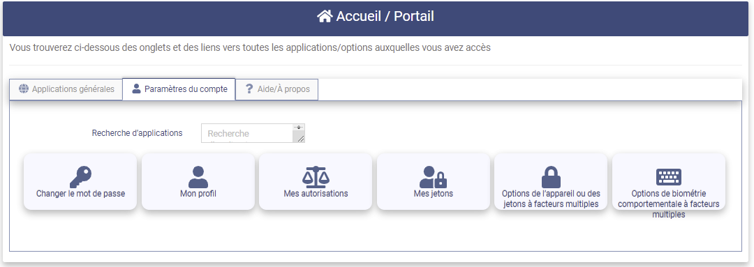Account Setting Tab